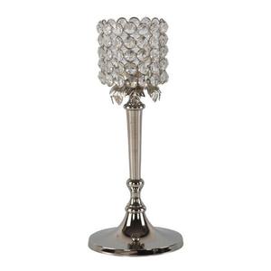 Support de bougie en cristal pour femme, Base de bougie en laiton argenté de haute qualité, fabricants de conception Antique - Product Image 2