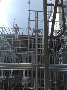 Completo de acero escala galvanizado por inmersión en caliente anillo de andamios para venta de andamios Ringlock Vietnam - Product Image 5