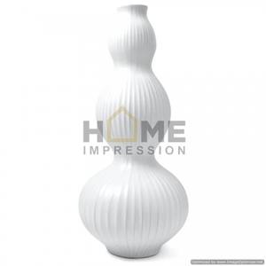 Centros de mesa grandes decorativos de Metal esmaltado blanco para exteriores, jarrones de flores, accesorios decorativos para el hogar y el jardín a la venta - Product Image 1