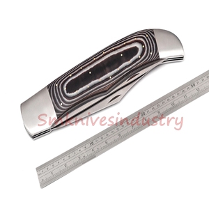 ที่กำหนดเองทำด้วยมือ22 'นิ้วยักษ์สวยงามแสดงมีดพับที่มีใบมีดคู่ (Smk1601) - Product Image 6