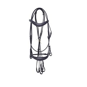 DD fabricant indien exportateur confortable bride surélevée DD cuir pratique équitation course de chevaux fournitures équestres - Product Image 2