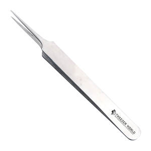 Pinzas de Laboratorio de Acero Inoxidable de Alta Precisión para Uso General, con Punta Recta, Más Vendidas - Product Image 1