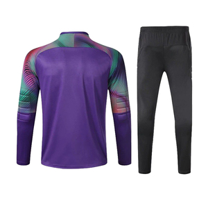 Maillot de gardien de but d'entraînement OEM personnalisé à manches longues ensemble d'uniformes de football léger pour hommes fabriqué à partir de matériau spécial - Product Image 4