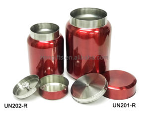 Recubrimiento de pintura religiosa de acero inoxidable útil de alta calidad OEM Producto funerario artesanal de metal pulido para cenizas - Product Image 2