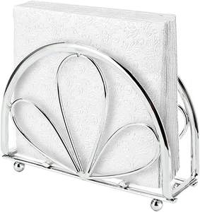 Porte-serviettes en métal moderne Accessoire de table fonctionnel et élégant pour la cuisine - Product Image 4