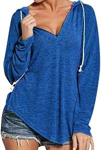 Sweat-shirts à capuche surdimensionnés en coton brodé et tricoté pour femmes et unisexe, personnalisables avec couleur et taille sur mesure, OEM - Product Image 4