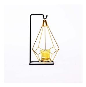 New Design <b>Gold</b> Plated Brass and Glass Candle <b>Lantern</b> Manufacturer and Exporter New Design Hanging Metal and Glass - Product Image 4
