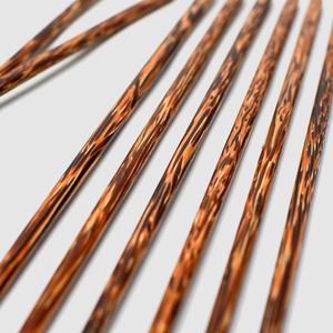 Palillos de madera de coco hechos a mano de Vietnam con alta calidad - Product Image 2