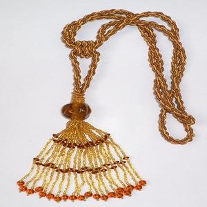 Tieback con cuentas para cortinas, elegante, para la exportación de diamantes indios - Product Image 2