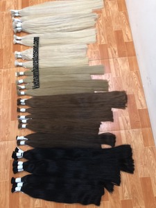 Extensions de cheveux humains vierges brésiliens Remy, bouclés à la française, blonds et bruns en vrac - Product Image 6
