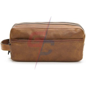 Logan Large Travel Dopp Kit de bolsos de cuero para hombre Proveedor - Product Image 1