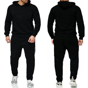 Top Quality Customized Logo And Design 100% Cotton Fleece <b>Plus</b> <b>Size</b> Wholesale <b>Tracksuit</b> Men Jogging Suits Outdoor 2025 - Product Image 2