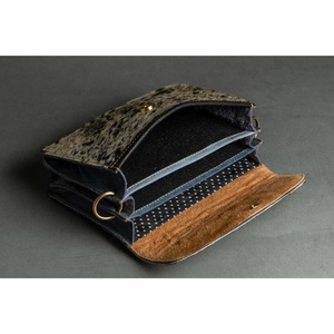 Bolso bandolera de cuero de vaca de piel auténtica hecho a mano LW para mujer nuevo estilo con cierre de cremallera manija única para verano primavera - Product Image 5