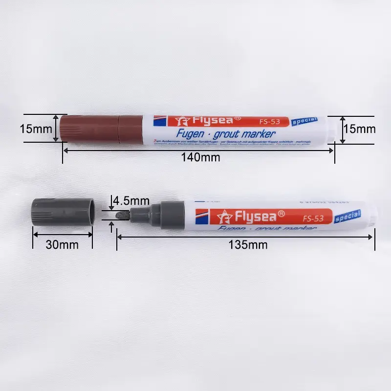 White Marker 1.0/3.0mm Quick-drying High-quality Ink Marker Pen for  Blackboard Shoe Graffiti Tire Coloring Multiple Uses