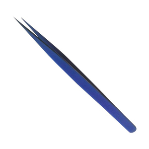 Diamond Grip Plasma Blue Eyelash Tweezers Eyelash Tweezers Display Stand Diamond Lash Tweezers Eco-Friendly - Product Image 4