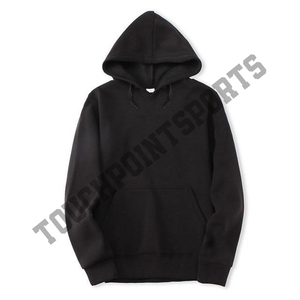Sudadera con capucha personalizada de cara completa con cremallera de algodón French Terry sudadera lisa con logotipo bordado de diamantes de imitación para temporadas de invierno y verano - Product Image 1