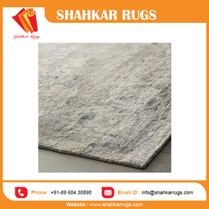 Tapis en laine noué à la main de haute qualité d'Inde Décoration de sol de qualité supérieure; Hauteur de pile en peluche bas prix - Product Image 2