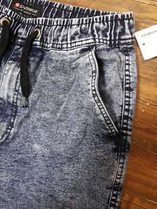 Prime Products for shopify eBay กางเกงขาสั้นผ้าฝ้ายเดนิมสำหรับผู้ชายกางเกงวิ่งทรงสกินนี่แบบลำลอง - Product Image 6