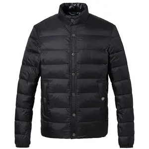 Casual Fashion Shiny Winter jacke Herren Premium Duck Down Wind breaker Puffer Mäntel Herren LIGHTWEIGHT DOWN D JACKET