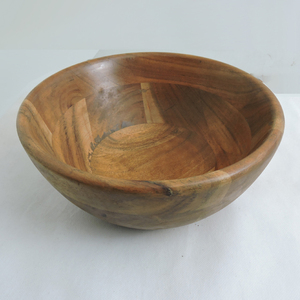 Nuevo diseño, gran oferta, ensaladera de madera y resina, tamaño personalizado, tamaño disponible, forma redonda, cuenco para mezclar frutas, cuenco de madera y resina - Product Image 6