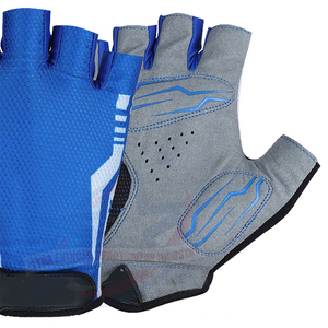 Gants de cyclisme de course à demi-doigts de haute qualité, unisexes, couleurs personnalisables, logo, sports de plein air, antidérapants, gants de vélo OEM/ODM - Product Image 3
