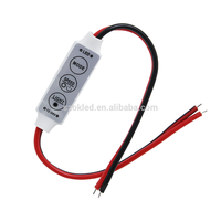 Mini contrôleur de lumière led, variateur automatique à 3 boutons, couleur unique, vente en gros,