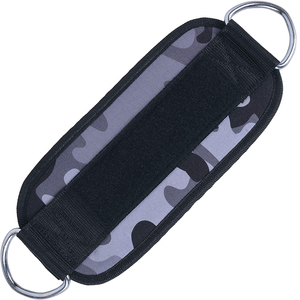 ประสิทธิภาพสายรัดข้อเท้าไนล่อนนีโอพรีนสำหรับเครื่องเคเบิลพร้อม D-Ring คู่สายรัดข้อเท้าไนลอนเสริมแรงสำหรับสายรัดขา - Product Image 4