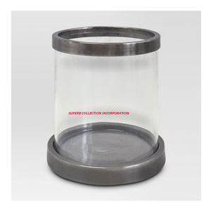 Portavelas de Hurricane decorativo hecho a mano, venta directa de fábrica, OEM - Product Image 1