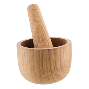 Mortero de madera barnizado, mortero de madera para tamaño personalizado y precio barato, venta al por mayor - Product Image 5