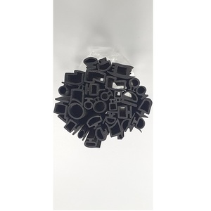 Singapore Đen TPV 6R Chiều Cao Không Thấm Nước TPE Cao Su Thời Tiết Con Dấu Cửa Cao Su Với Kích Thước Và Hình Dạng Khác Nhau - Product Image 1