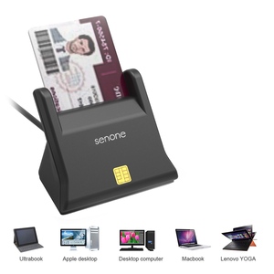 Senone USB เครื่องอ่านสมาร์ทการ์ด CAC ใช้ได้กับ <span class=keywords><strong>Mac</strong></span> <span class=keywords><strong>OS</strong></span> Win - Product Image 2