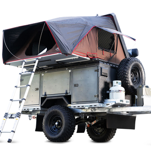Ecocampor Tente de camping remorquable légère et peu coûteuse avec tente à vendre - Product Image 1