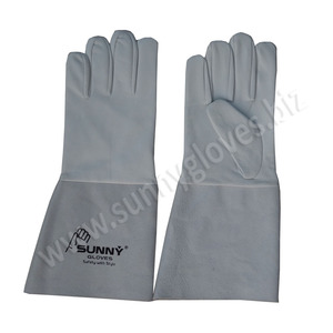 Guantes de soldadura de cuero de vaca, piel de cabra, tig, argón - Product Image 2