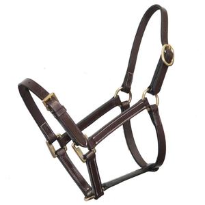 <b>Top</b> Selling Equestrian <b>Leather</b> Padded Horse Riding <b>Halter</b> Export Quality Accessory at Whole Sell Price - Product Image 3