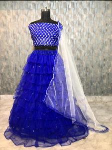 Lehenga choli ชุดปาร์ตี้ปัก - Product Image 4