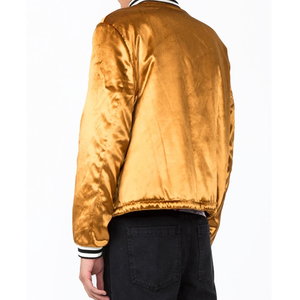 Vestes rembourrées en soie pour hommes, blouson chaud et imperméable, de haute qualité, sur mesure, pull-over - Product Image 2