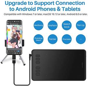 ¡Más Vendido! <span class=keywords><strong>Tableta</strong></span> de Escritura Electrónica Portátil Huion H640P <span class=keywords><strong>para</strong></span> Clases en Línea, <span class=keywords><strong>Tableta</strong></span> de Dibujo Gráfico con Lápiz Digital - Product Image 2