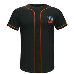 Maillot de baseball, logo personnalisé bon marché, mode 2019 - Product Image 5
