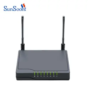 Shenzhen Fabriek Prijs Draadloze Router Fxo Fxs 2 Fxs Poort Voip Rj45 Naar Rj11 Voip Ata Gateway