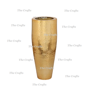 Vase à fleurs en métal plaqué or de conception nouvelle avec différentes tailles, vase décoratif pour mariage et maison - Product Image 5