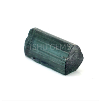 Natürlicher grüner Turmalin 13x7mm Freiform Rohstein 5,05 Karat loser Edelstein für Ring Ishu Gems Afrika Herkunft Ohne Zertifikat