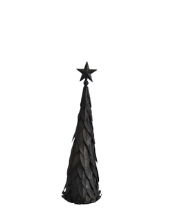 Décoration de TABLE d'arbre de noël en métal noir, meilleure vente de haute qualité, décoration d'arbre de noël en métal - Product Image 1