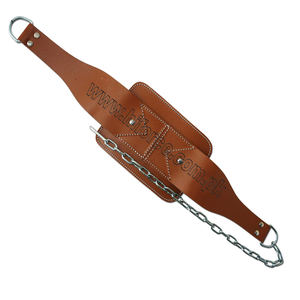 Leather <b>Weight</b> Lifting Dipping <b>Belt</b> Gym Fitness Exercise Weighted <b>Belt</b> Pull up Dip <b>Belt</b> - Product Image 5