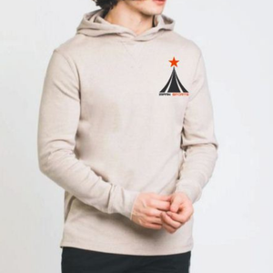 Sudadera con capucha roja de gran tamaño teñida de 320GSM Real de calidad superior 2024 - Product Image 6