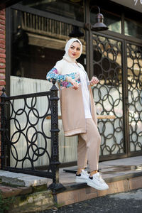 Nouvelle saison femmes 3 pièces survêtement vêtements islamiques Abaya caftan musulman mode islamique qualité turque - Product Image 4