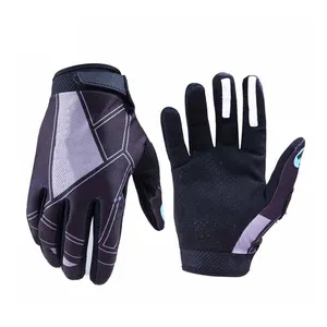 Customized Cross Country Full Finger Dirt Bike Racing Gloves Men's Outdoor Sport Anti-Slip Motocross ATV MTB BMX Gloves