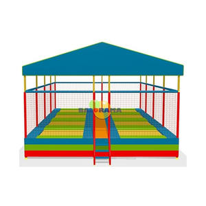 Parc de Trampoline Junior amusant pour enfants à rebond-Trampoline Junior huit toitures-fabrication de Trampoline turcs - Product Image 2