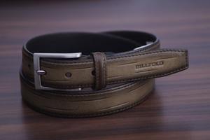 Ceintures en cuir PU faites à la main, décontractées, avec boucle à ardillon, logo personnalisé, couleur personnalisée, meilleure qualité en gros pour hommes - Product Image 2