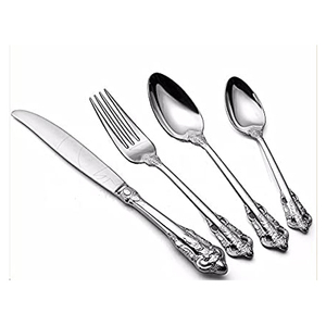 ชุดมีดทองเหลืองเงินโบราณ5ชิ้น - Product Image 2