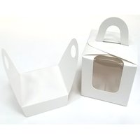 Papier de qualité alimentaire de Taïwan, blanc, avec 12 emplacements pour cupcakes, recyclable, laminé mat, gaufré, pour chewing-gum et chips de pommes de terre